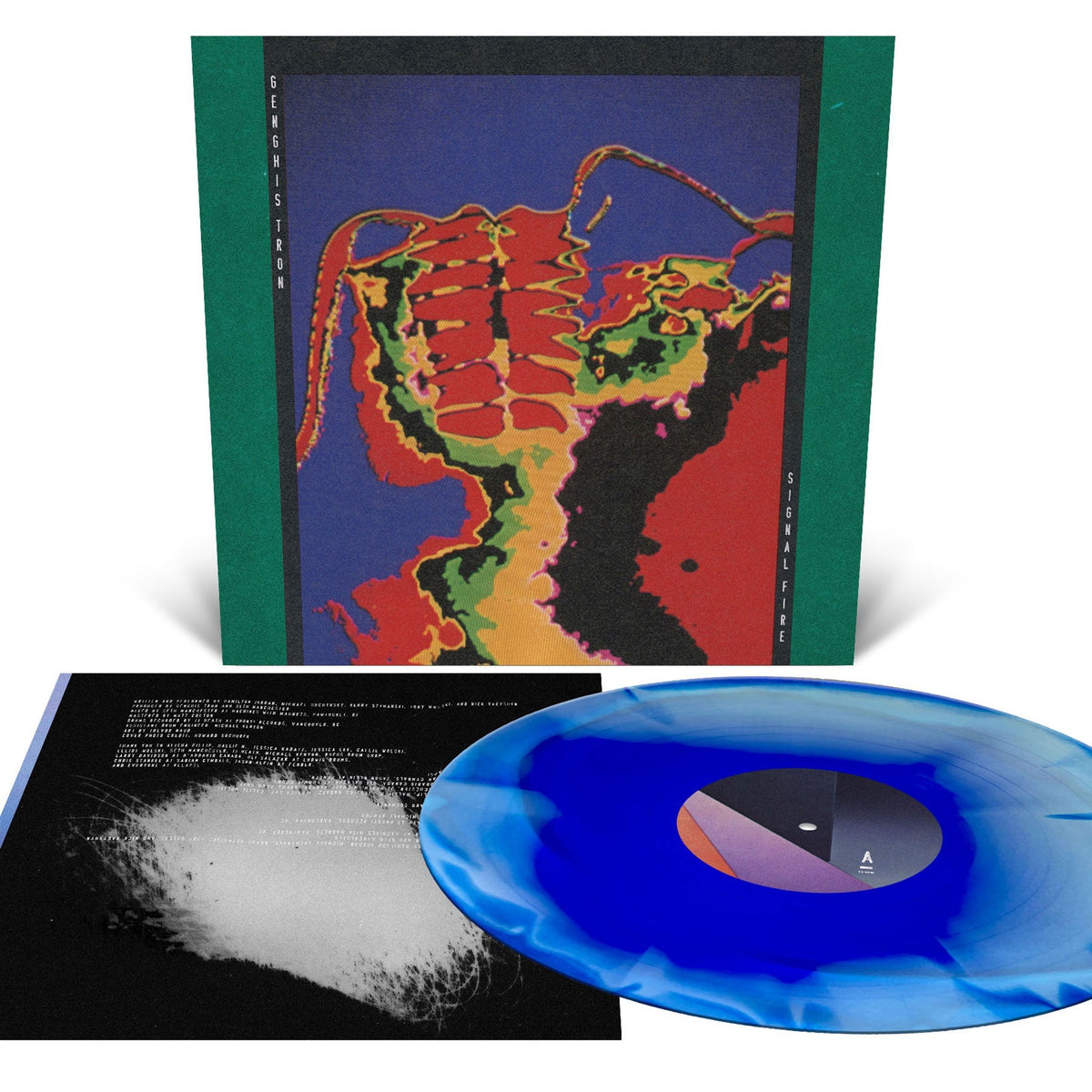 Genghis Tron - Signal Fire - Custom Merge Colored Vinyl