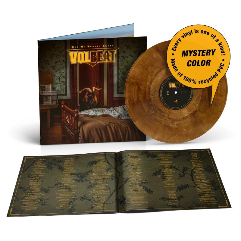 Volbeat - God Of Angels Trust - Mystery Color Recycled Vinyl