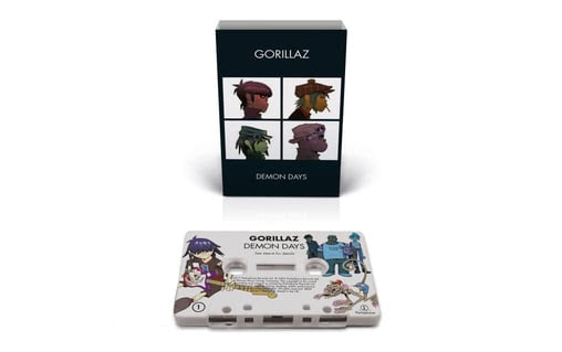 Gorillaz - Demon Days - Cassette Tape