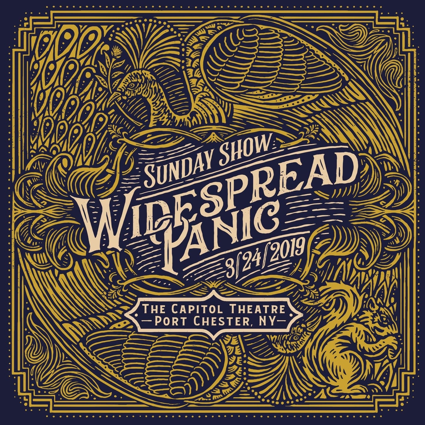 Widespread Panic - Sunday Show - Multi-Colored Metallic Vinyl