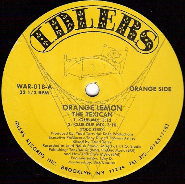 Orange Lemon - The Texican / Dreams Of Santa Anna - used