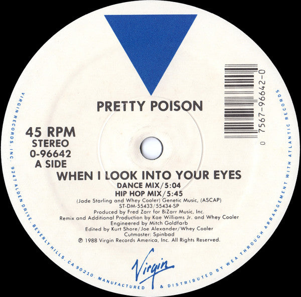 Pretty Poison - When I Look Into Your Eyes - 12" Single - 45 RPM - $1 Bin
