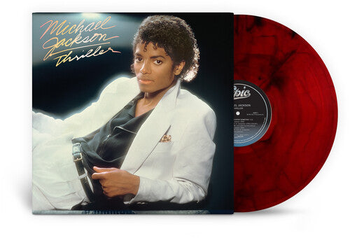 Michael Jackson - Thriller - Red & Black Marble Vinyl