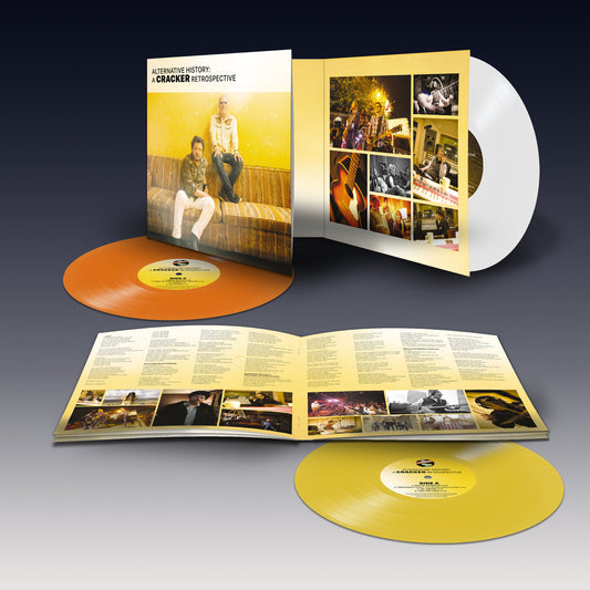 Cracker - Alternative History: A Cracker Retrospective - Yellow, White & Orange Vinyl