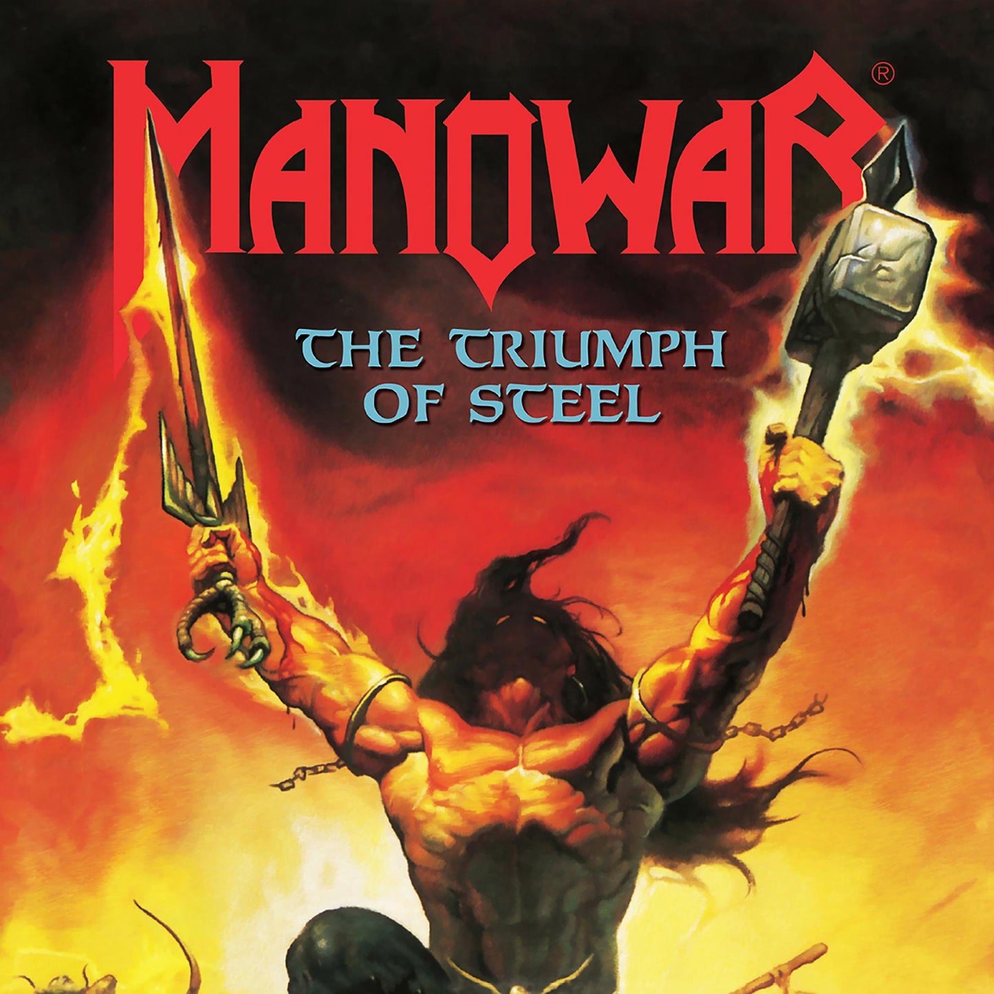 Manowar - The Triumph Of Steel - Blue Vinyl