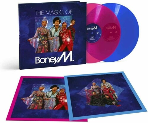 Boney M. - The Magic Of Boney M. - Transparent Magenta & Transparent Blue Vinyl