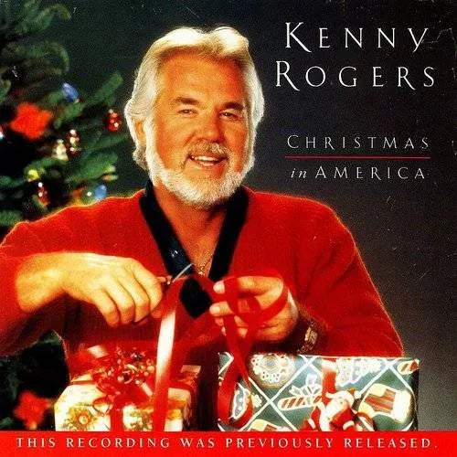 Kenny Rogers - Christmas In America - Clear Red Vinyl