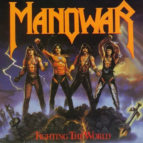 Manowar - Fighting For The World - Blue Vinyl