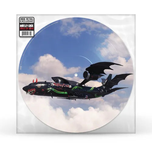 Motley Crue - Dogs Of War - Picture Disc - Image of Plane