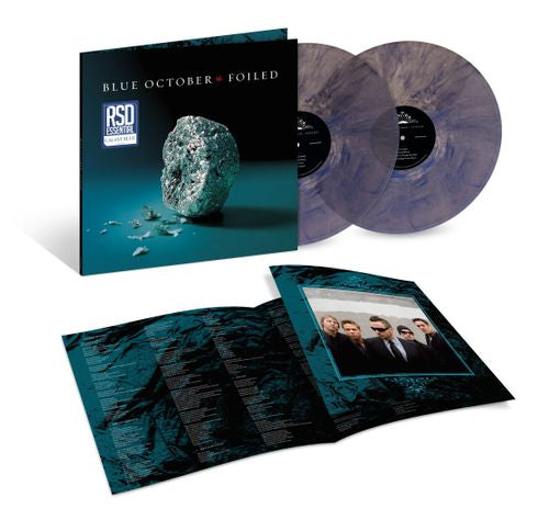 Blue October - Foiled - Galaxy Blue Vinyl