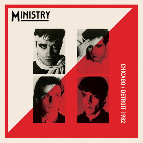 Ministry - Chicago/ Detroit 1982 - Red Marble Vinyl