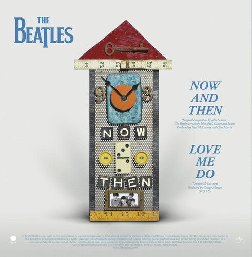 The Beatles - Now and Then [Light Blue 7" Single]