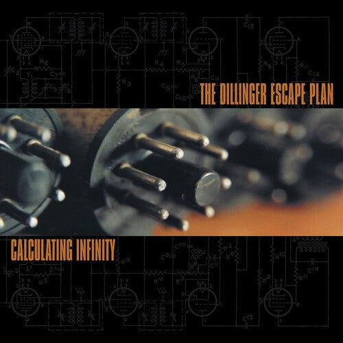 Dillinger Escape Plan, The - Calculating Infinity - Halloween Orange, Metallic Silver & Black Tri Color Splatter Vinyl