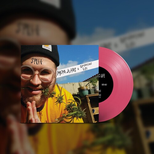 Mom Jeans. - Mom Jeans. / Graduating Life Split - 7’’ - Hot Pink Vinyl