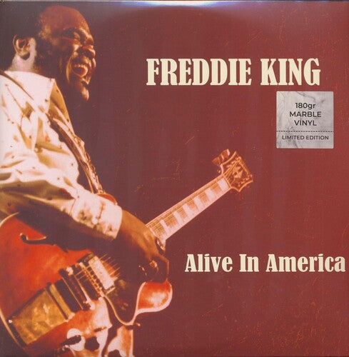 Freddie King - Alive In America - Red & Black Colored Vinyl