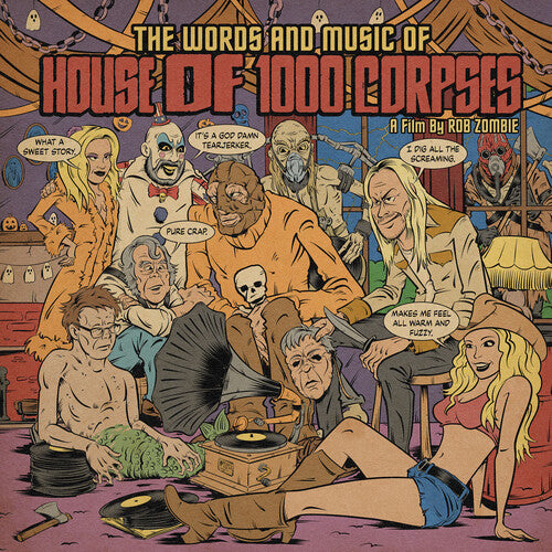 Rob Zombie - Words & Music Of The House Of 1000 Corpses (Soundtrack) - ‘Halloween Party' Orange, Purple, & Green Colored Vinyl