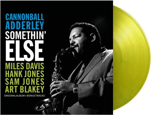 Cannonball Adderley - Somethin' Else - Solid Yellow & Transparent Green Colored Vinyl