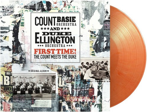 Duke Ellington & Count Basie - First Time! The Count Meets The Duke - Solid Orange & Solid White Colored Vinyl