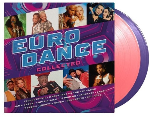 Various Artists - Eurodance Collected - Pink & Purple Vinyl