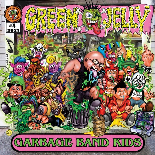 Green Jelly - Garbage Band Kids - Pink Colored Vinyl