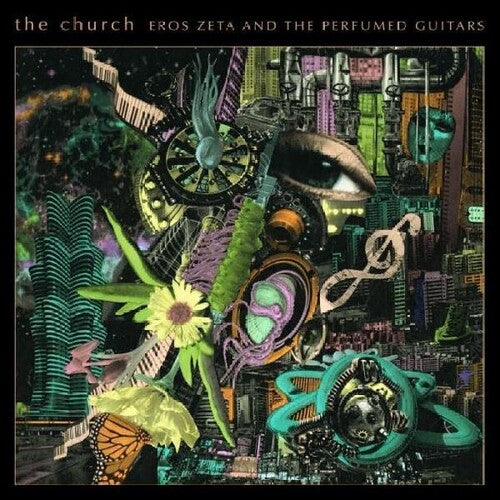 The Church - Eros Zeta & The Perfumed Guitars - Orange with Black Spatter Vinyl