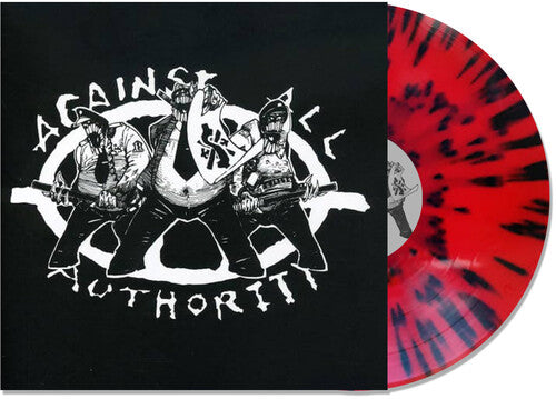 Against All Authority - 24 Hour Roadside Resistance - Red w/ Black Splatter Vinyl