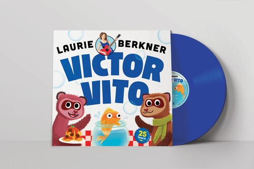 Laurie Berkner - Victor Vito - Bluejay Vinyl - 25th Anniversary Edition