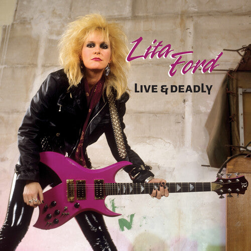 Lita Ford - Live & Deadly - Purple Colored Vinyl