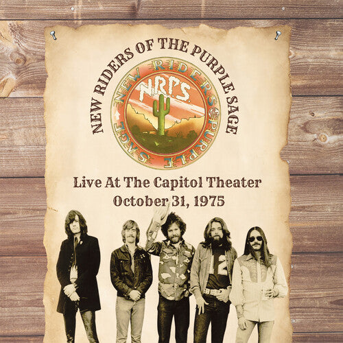 New Riders Of The Purple Sage - Live At The Capitol Theater October 31 1975 - Colored Vinyl