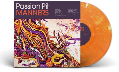 Passion Pit - Manners - Orange Marble Vinyl - 15th Anniversary