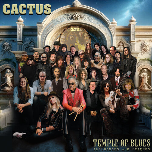 Cactus - Temple Of Blues: Influences & Friends - Red Colored Vinyl