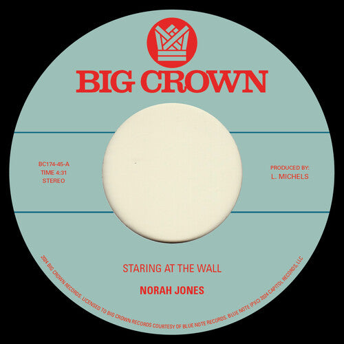 Norah Jones - Staring At The Wall b/w All This Time - 7”