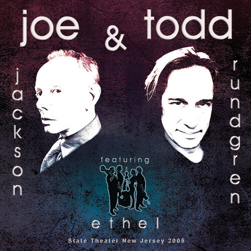 Joe Jackson/Todd Rundgren - State Theater New Jersey 2005 - Purple Colored Vinyl