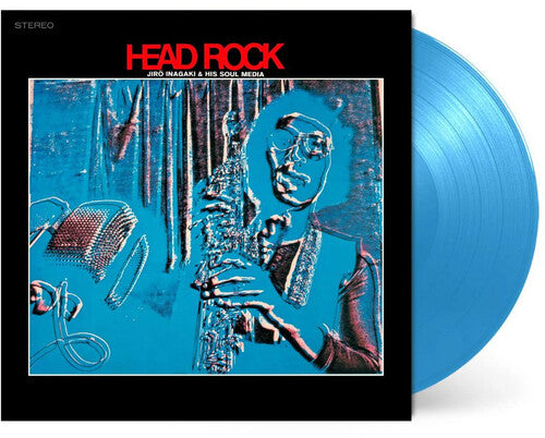 Jiro Inagaki & Soul Media - Head Rock - Clear Blue Vinyl - Japanese Import