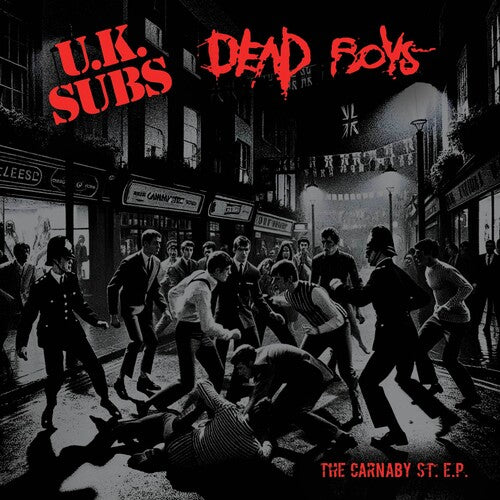 UK Subs/Dead Boys - Carnaby St - 7’’ - White Colored Vinyl