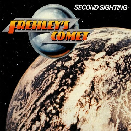 Frehley's Comet - Second Sighting - Silver Blue & Tan Hand Poured Effect Vinyl