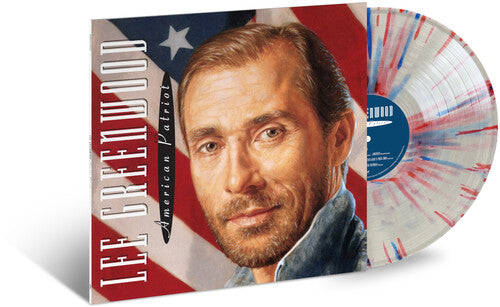 Lee Greenwood - American Patriot - Red, White & Blue Splatter Vinyl