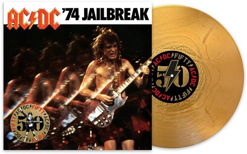 AC/DC - '74 Jailbreak - Gold Colored Vinyl - 50th Anniversary