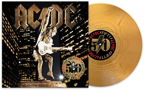 AC/DC - Stiff Upper Lip - Gold Colored Vinyl - 50th Anniversary