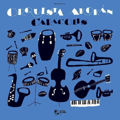 Orquesta Akokan - Caracoles - Ocean Blue Vinyl