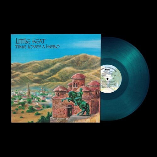 Little Feat - Time Loves A Hero - Sea Blue Colored Vinyl