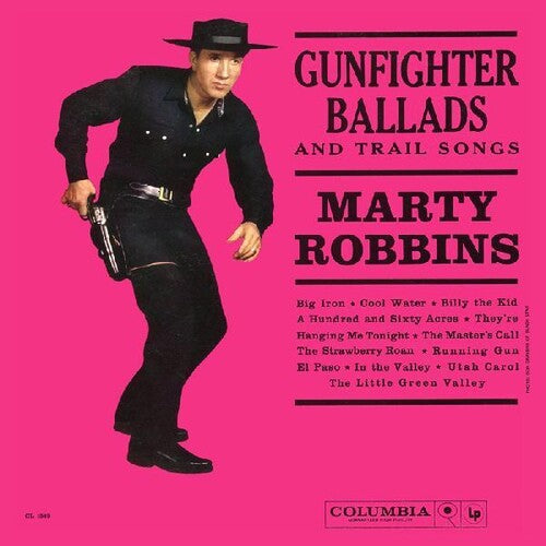 Marty Robbins - Sings Gunfighter Ballads And Trail Songs - Silver & Red 'Bullets 'n Blood' Vinyl