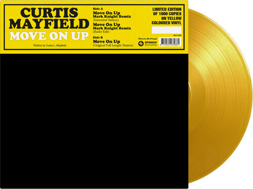 Curtis Mayfield - Move On Up (Mark Knight Remix) - Music On Vinyl - Yellow Vinyl