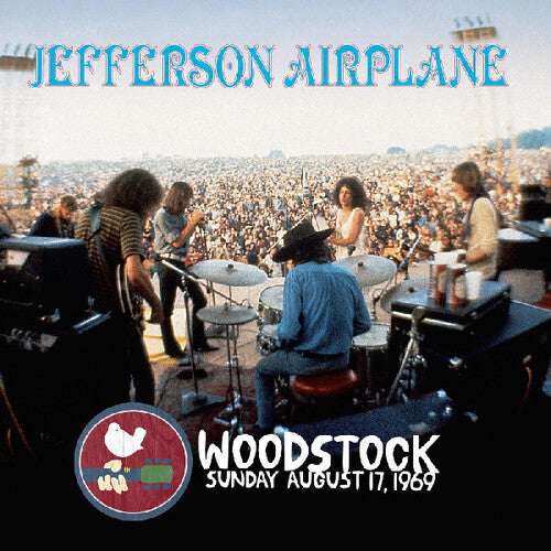 Jefferson Airplane - Woodstock Sunday August 17, 1969 - Iridescent Clouds Breaking Blue Vinyl