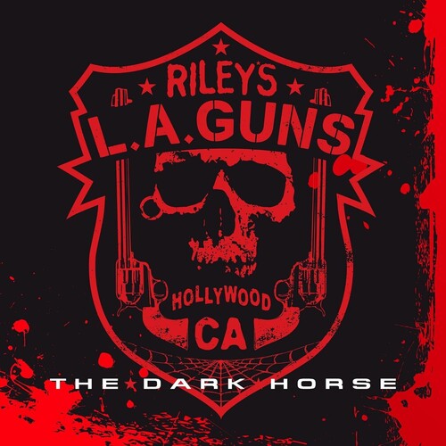 L.A. Guns - The Dark Horse - Red & Black Marbled Vinyl