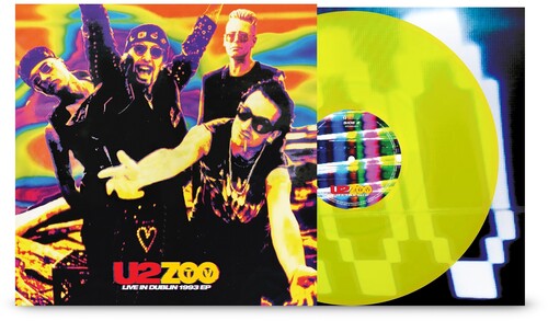 U2 - ZOO TV: Live In Dublin 1993 - 12” EP - Neon Yellow Vinyl