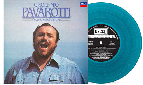 Luciano Pavarotti - O Sole Mio - Turquoise Vinyl