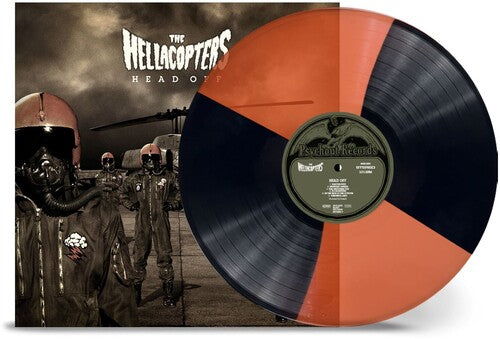 Hellacopters - Head Off - Transparent Orange & Black Vinyl