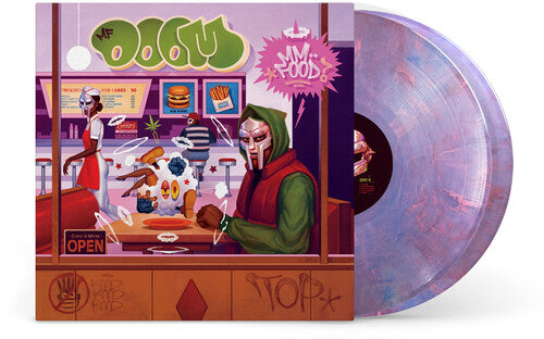 MF DOOM - MM..FOOD (20th Anniversary) - Sweet Tart 3-Color Marbled Vinyl