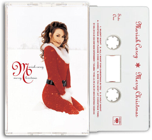 Mariah Carey - Merry Christmas - Cassette - Red & White Shell - 30th Anniversary